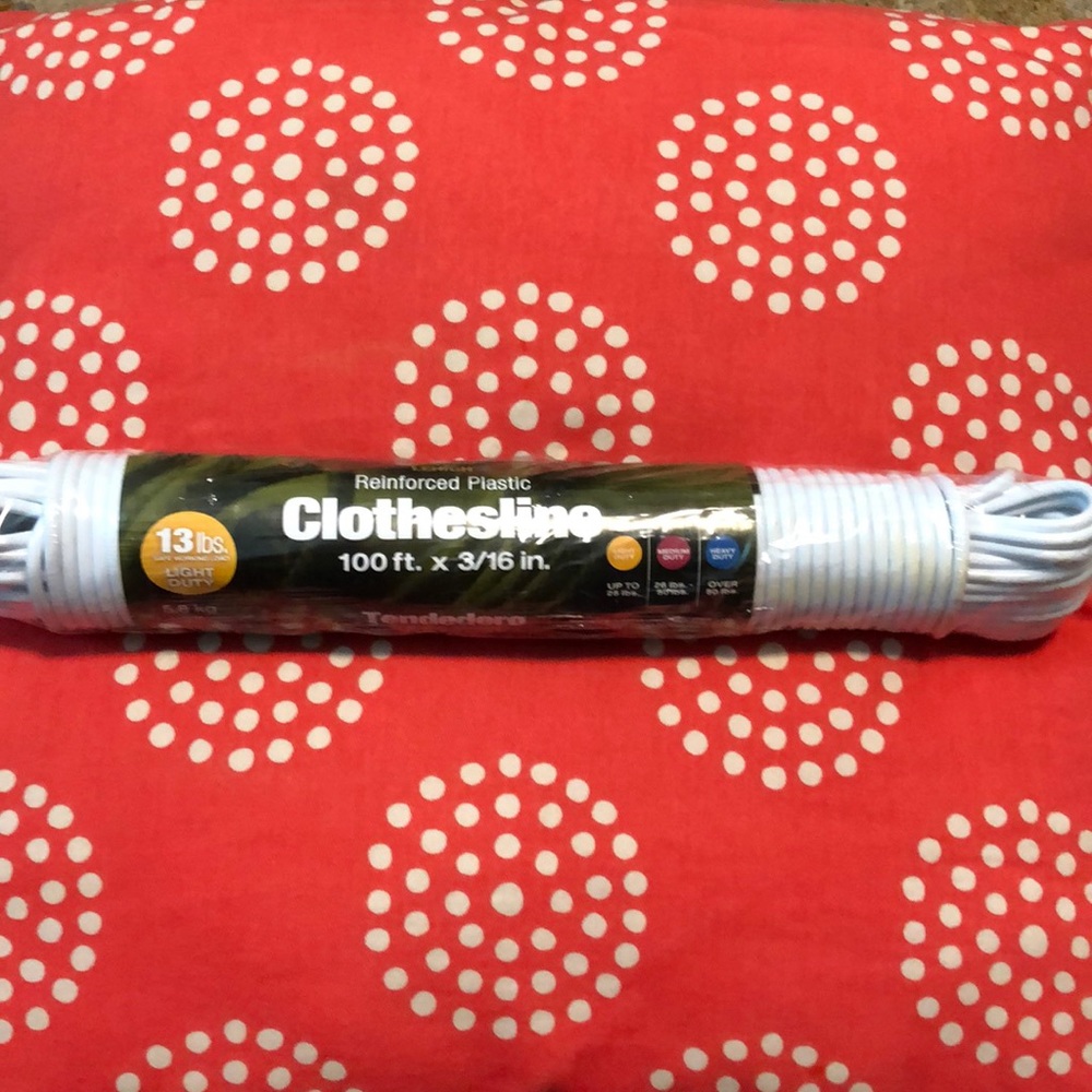 100 FOOT BY 3/16 CLOTHESLINE